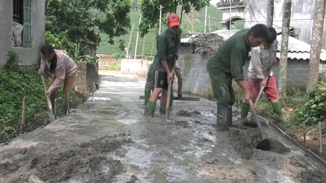 Những tuyến đường dân làm, dân hưởng ở khu Vai - Ảnh 1.