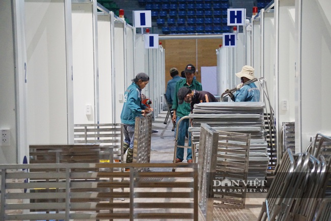 Chính thức tháo dỡ Bệnh viện dã chiến Tiên Sơn Đà Nẵng chi viện cho Hải Dương - Ảnh 6.