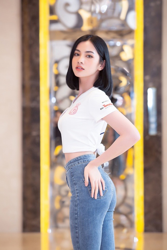 Cẩm Đan - người đẹp đang hẹn hò cùng chồng cũ Lệ Quyên từng thi Hoa hậu Việt Nam 2020 - Ảnh 2.