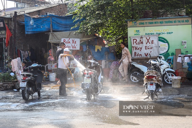 30 Tết tranh thủ ở Hà Nội rửa xe kiếm 30 triệu đồng - Ảnh 12.
