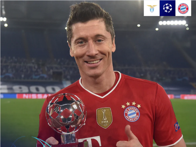 Lewandowski giữ phong độ làm bàn cực kỳ ổn định.