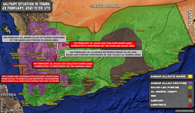 Loạt video giao chiến ác liệt của liên minh Saudi ở Yemen được công bố - Ảnh 3.