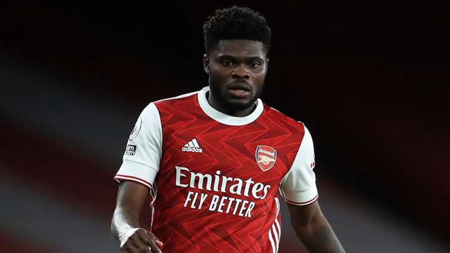 Partey dính chấn thương lần thứ 3 kể từ khi đến Arsenal.