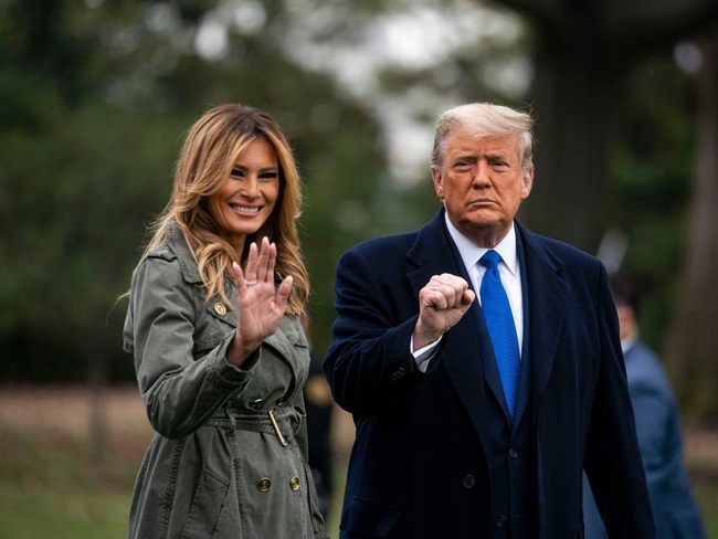 Trump, Melania hạnh phúc hơn kể từ khi bị Twitter cấm cửa - Ảnh 1.