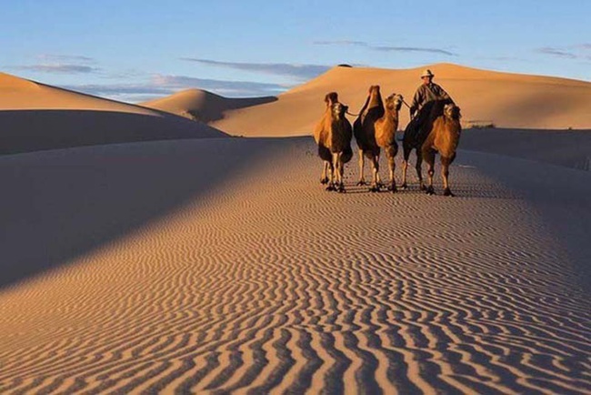 Đến Mông Cổ nghe “cồn cát hát” Khongoryn Els và ngắm cánh đồng băng ở thung lũng Yolin Am - Ảnh 5.