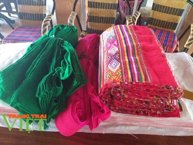 Sơn La: Độc đáo nghề dệt vải thổ cẩm truyền thống của người Thái - Ảnh 3.