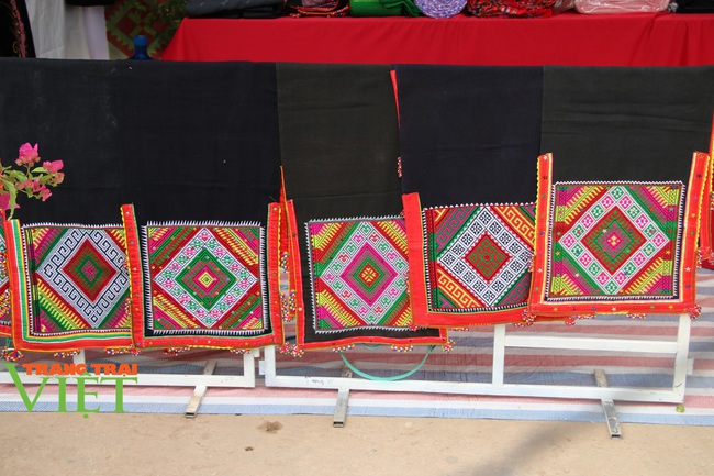 Sơn La: Độc đáo nghề dệt vải thổ cẩm truyền thống của người Thái - Ảnh 7.