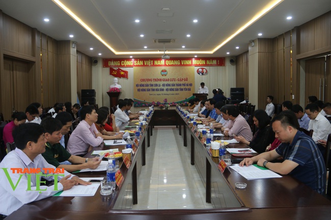 Hội Nông dân tỉnh Sơn La: Giao lưu và ký kết tợp tác phát triển kinh tế nông nghiệp với 3 tỉnh thành  - Ảnh 2.