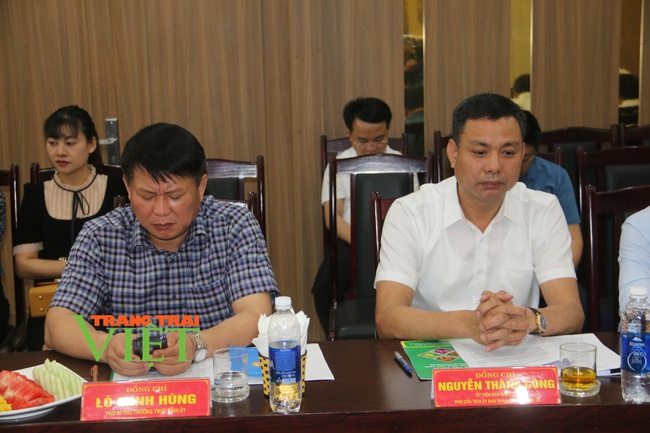 Hội Nông dân tỉnh Sơn La: Giao lưu và ký kết tợp tác phát triển kinh tế nông nghiệp với 3 tỉnh thành  - Ảnh 4.