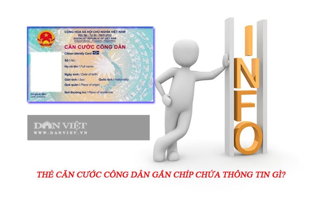 Thẻ căn cước công dân gắn chíp chứa thông tin gì? - Ảnh 1.