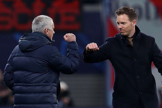 Mourinho từng thua Nagelsmann vào năm ngoái.