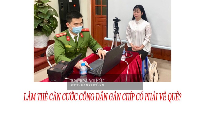 Làm thẻ căn cước công dân gắn chíp có phải về quê? - Ảnh 2.