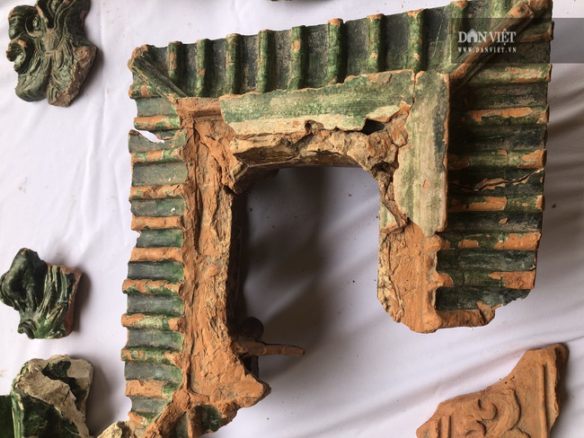 Tìm thấy mô hình kiến trúc tráng men xanh - vàng vô cùng quý hiếm thời Lê sơ - Ảnh 3.