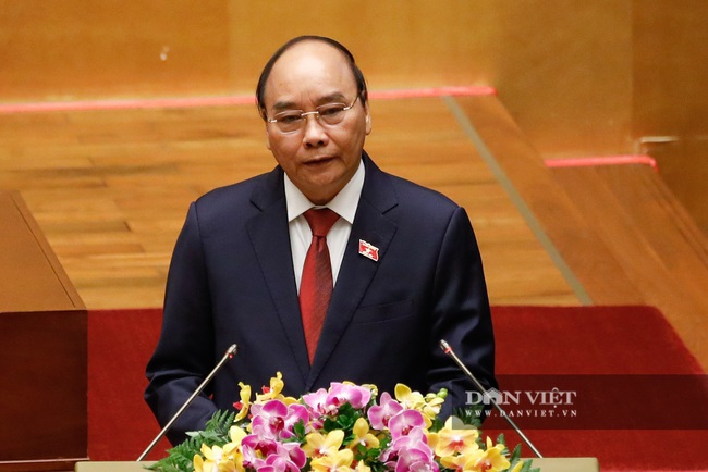 Ảnh: Ông Nguyễn Xuân Phúc tuyên thệ nhậm chức Chủ tịch nước - Ảnh 7.