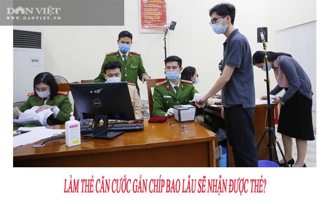 Làm thẻ căn cước gắn chíp bao lâu sẽ nhận được thẻ? - Ảnh 1.