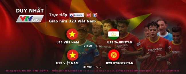 VTVcab trực tiếp 2 trận giao hữu U23 Việt Nam tại UAE - Ảnh 1.