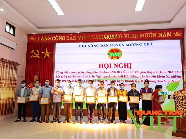 Nông thôn Tây Bắc: Hội Nông dân huyện Mường Chà Tổng kết 5 năm thực hiện Phong trào nông dân SXKDG lần thứ VI - Ảnh 4.