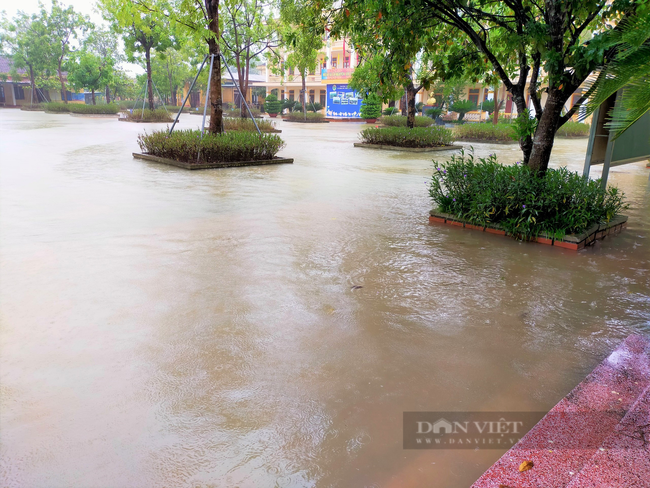 Hà Tĩnh: Giáo viên, học sinh trở lại trường sau mưa lũ - Ảnh 1.