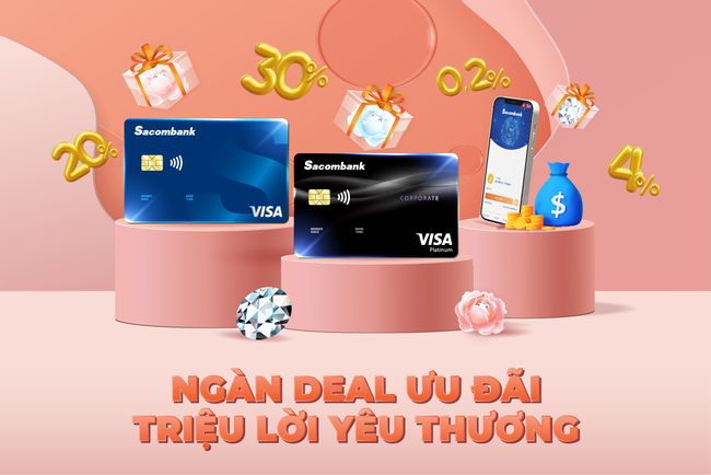 SACOMBANK TRIỂN KHAI NHIỀU ƯU ĐÃI NHÂN DỊP NGÀY PHỤ NỮ VIỆT NAM 20/10 - Ảnh 1.