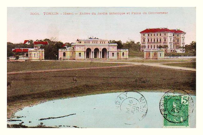 Ngắm vườn Bách Thảo Hà Nội trong loạt bưu thiếp trăm tuổi - Ảnh 1.