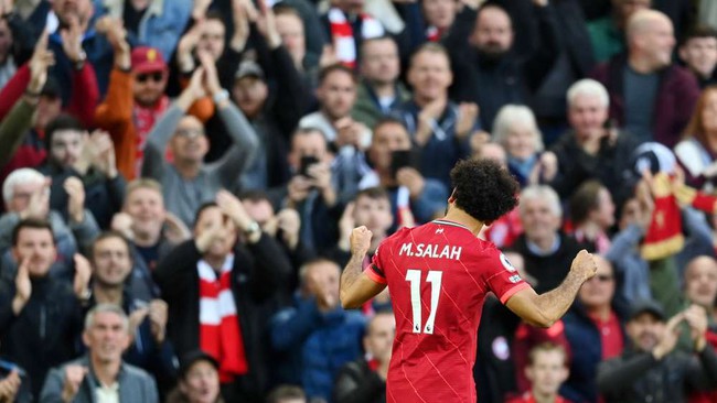 Bị Man City chia điểm, Klopp vẫn đưa Salah &quot;lên mây xanh&quot; - Ảnh 1.