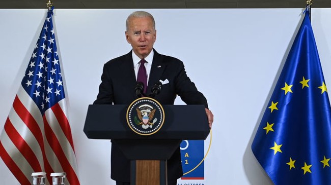 Tổng thống Joe Biden “sốt sắng” phục hồi chuỗi cung ứng toàn cầu sau dịch Covid-19 - Ảnh 1.