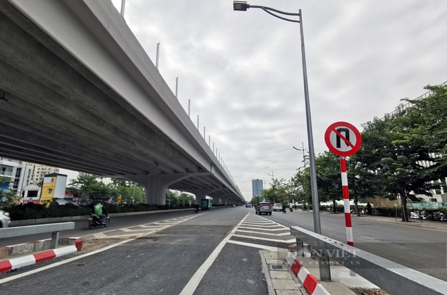 Cận cảnh 6 nhánh lên xuống Vành đai 3 trên cao đoạn Mai Dịch - Nam Thăng Long hơn 200 tỷ đồng - Ảnh 12.