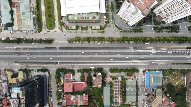 Cận cảnh 6 nhánh lên xuống Vành đai 3 trên cao đoạn Mai Dịch - Nam Thăng Long hơn 200 tỷ đồng - Ảnh 3.