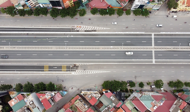 Cận cảnh 6 nhánh lên xuống Vành đai 3 trên cao đoạn Mai Dịch - Nam Thăng Long hơn 200 tỷ đồng - Ảnh 5.
