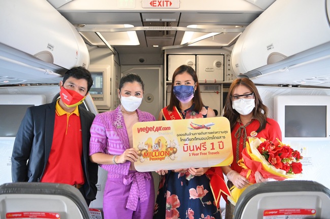 Vietjet khôi phục thêm hai đường bay và đạt mốc vận chuyển 10 triệu hành khách tại Thái Lan - Ảnh 3.