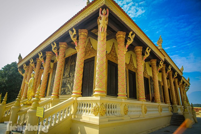 Khám phá vẻ đẹp kiến trúc của ngôi chùa Khmer tại Hà Nội - Ảnh 4.