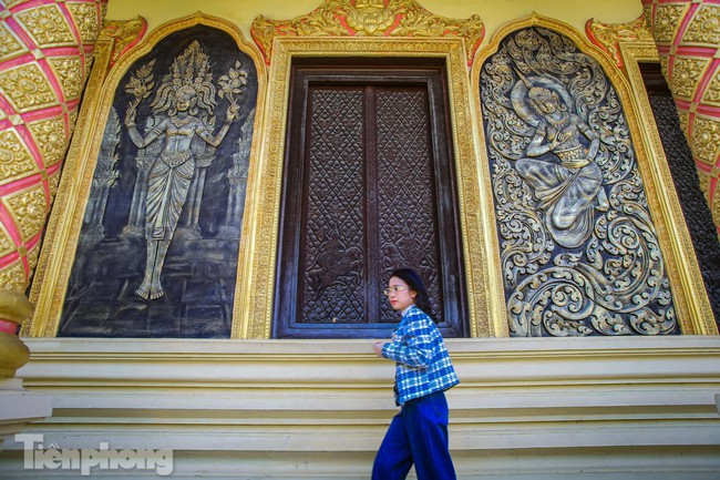 Khám phá vẻ đẹp kiến trúc của ngôi chùa Khmer tại Hà Nội - Ảnh 6.