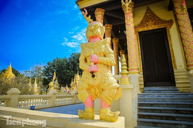 Khám phá vẻ đẹp kiến trúc của ngôi chùa Khmer tại Hà Nội - Ảnh 7.