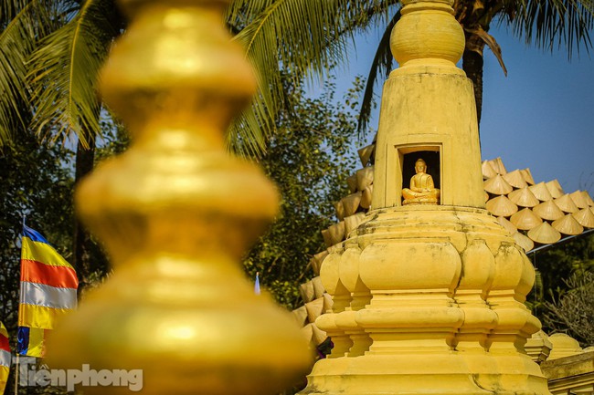 Khám phá vẻ đẹp kiến trúc của ngôi chùa Khmer tại Hà Nội - Ảnh 9.