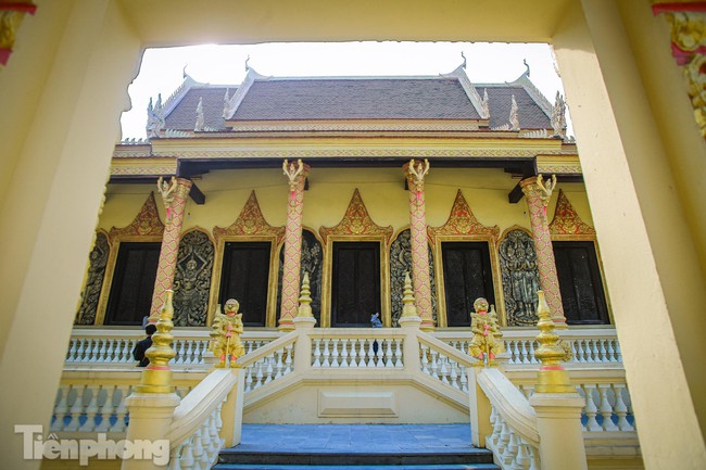 Khám phá vẻ đẹp kiến trúc của ngôi chùa Khmer tại Hà Nội - Ảnh 5.