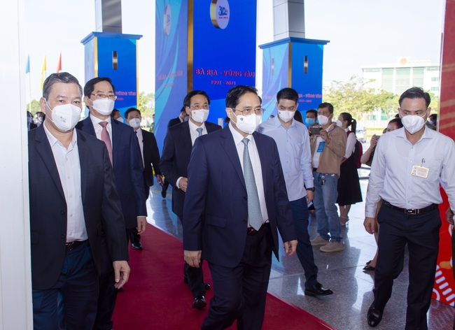 Ảnh: Thủ tướng Chính phủ Phạm Minh Chính dự Lễ Kỷ niệm 30 năm thành lập Bà Rịa - Vũng Tàu - Ảnh 1.