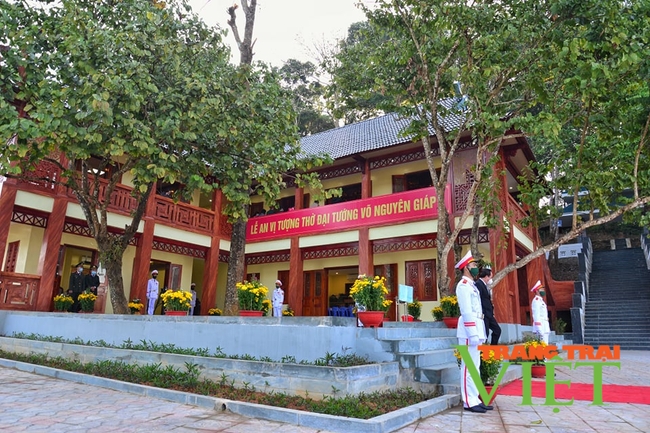 Điện Biên: Tổ chức an vị Tượng thờ Đại tướng Võ Nguyên Giáp tại Mường Phăng - Ảnh 4.