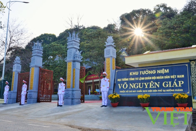 Điện Biên: Tổ chức an vị Tượng thờ Đại tướng Võ Nguyên Giáp tại Mường Phăng - Ảnh 1.
