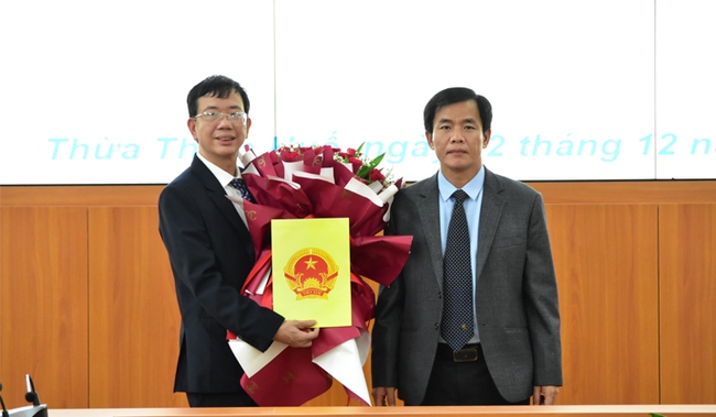 Quỹ Đầu tư phát triển tỉnh TT-Huế và HueWACO có nhân sự lãnh đạo mới  - Ảnh 1.