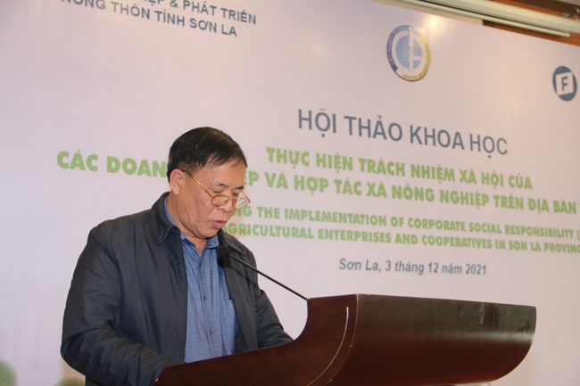 Sơn La: Tổ chức Hội thảo khoa học thực hiện trách nhiệm xã hội của doanh nghiệp, HTX nông nghiệp - Ảnh 10.