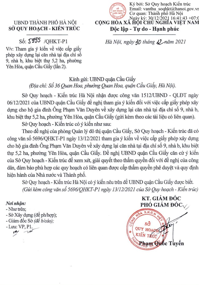 Biệt thự sai phép tại Hà Nội vẫn xây dựng &quot;rầm rộ&quot;, quận xin cấp phép nhưng bị &quot;bác bỏ&quot; - Ảnh 4.
