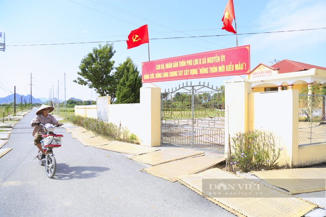 Hà Nam: Nguyễn Uý hoàn thiện hạ tầng, đảm bảo môi trường hướng đến xã nông thôn mới kiểu mẫu - Ảnh 1.