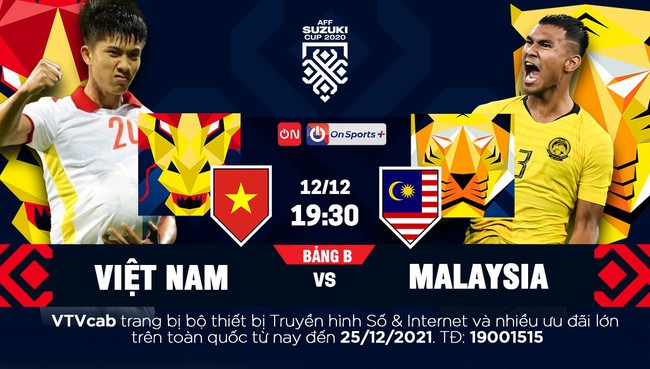 Xem trưc tiếp ĐT Việt Nam vs ĐT Malaysia trên kênh nào? - Ảnh 1.