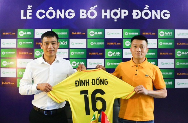CLB SLNA: Gia hạn hợp đồng một năm với cựu tuyển thủ Quốc gia Đình Đồng   - Ảnh 1.