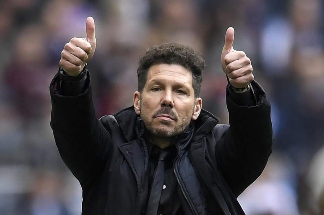 Simeone khẳng định Atletico Madrid đang rất tự tin.