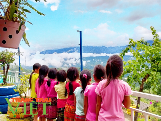 Lai Châu: Ngôi trường trong mây nơi vùng cao Nậm Nhùn   - Ảnh 3.