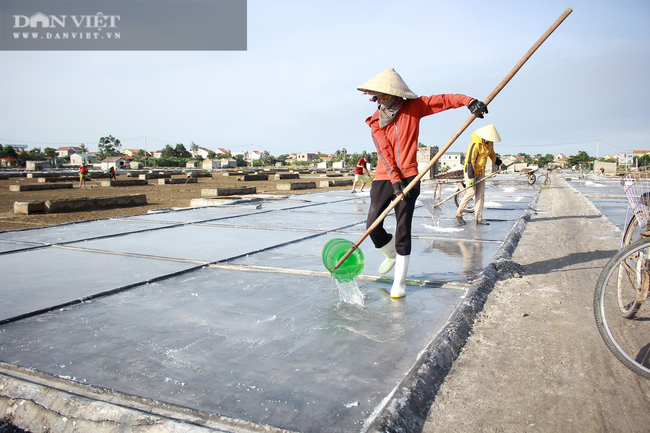 Nghệ An: Diêm dân phơi mình dưới cái nắng 40 độ C - Ảnh 10.