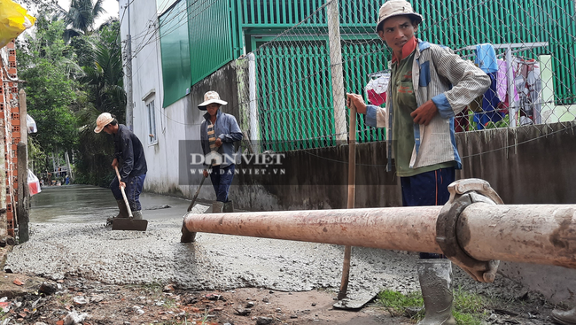 TP.HCM: Huyện Củ Chi bê tông hóa hàng loạt tuyến đường khắc phục vi phạm quản lý Nhà nước về đất đai - Ảnh 1.