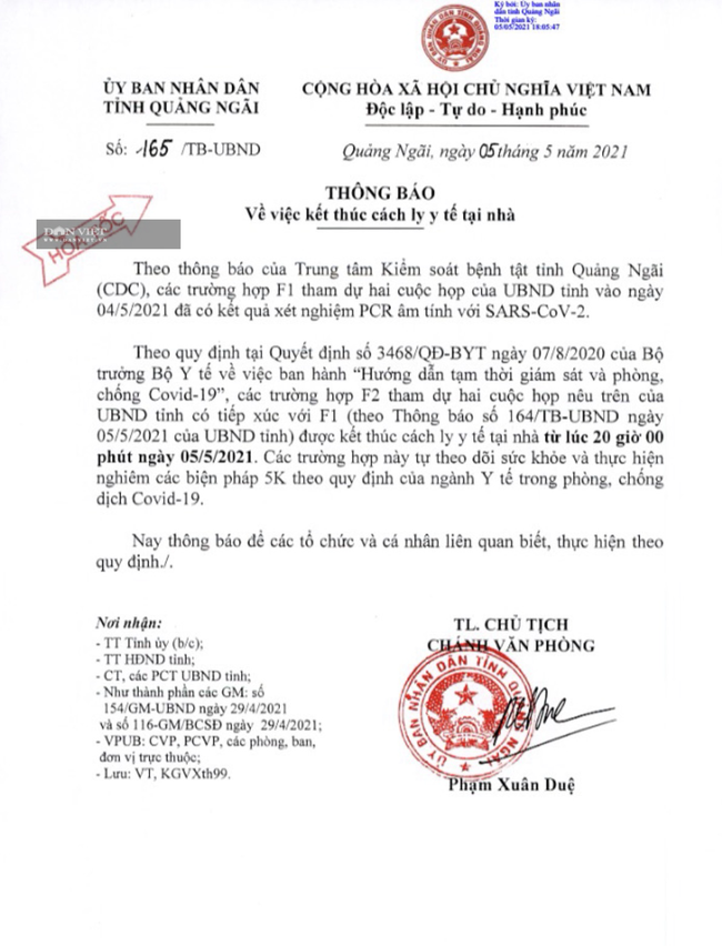 Quảng Ngãi: 100% F1 trên chuyến bay Cần Thơ-Đà Nẵng âm tính lần 1 với SARS-COV-2  - Ảnh 3.
