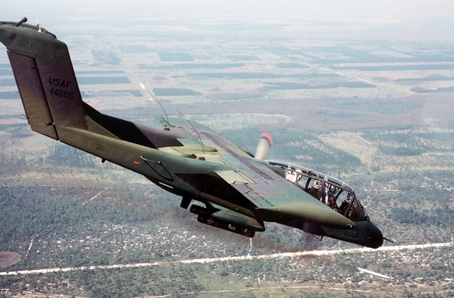 Máy bay độc lạ của Mỹ từng dùng trong Chiến tranh Việt Nam và Syria - Ảnh 1.